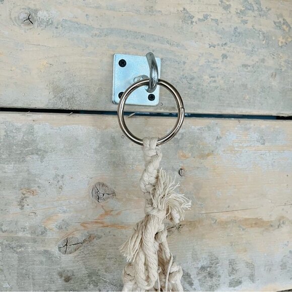 rope tied  macrame plant hanger - Picture 11 of 11